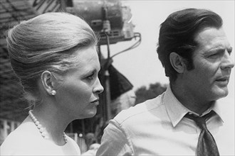 Faye dunaway, marcello mastroianni, 1968