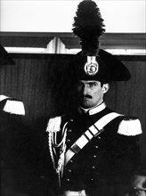 Carabiniere in court, 70s