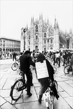 Anti-nuclear demonstration, milan 80's