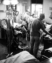Operating room, Italy, 1968