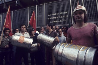 Fiom demonstration, 70's