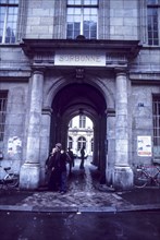 Sorbonne university, paris, france, 70's