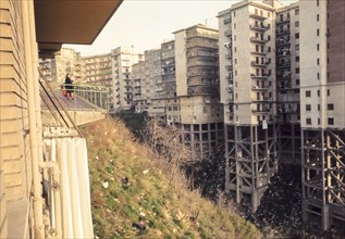 Italy, campania, naples, deterioration of the environment, 70's