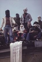 San vittore prisoners demonstration, milan, 1981