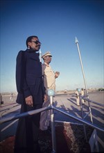 Mohamed siad barre and albert gongo, 70's
