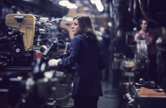 Worker of fiat, turin, 70's