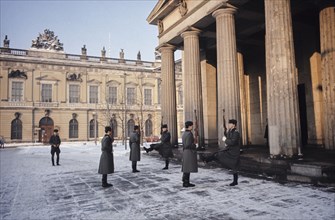 Change of the guard, east berlin, east germany, 70's
