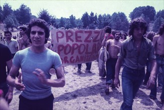 Festa del Proletariato Giovanile, lambro park, milan, 1976