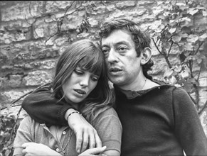 Jane Birkin and Serge Gainsbourg, 1974