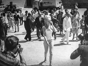 Brigitte bardott, rome, 1968