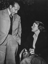 Ingrid bergman and roberto rossellini, 1950