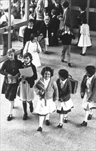 Children at school, 70's