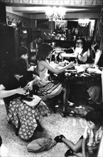 Domestic shoe manufacturing, naples, italy, 70's