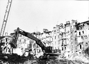 France, paris, in 1971 les halles was dismantled