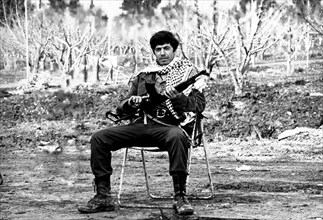 Soldier of lebanese arab army, 1976