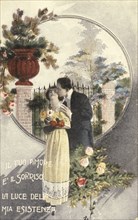 Romantic postcard