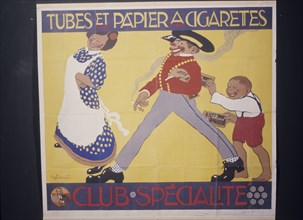Tubes et papier a cigarettes, advertising '900