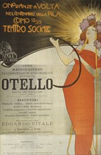 Otello, theatrical poster, 1899