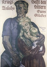 German propaganda poster, 1918