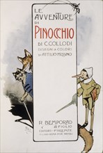 The Adventures of Pinocchio by Carlo Collodi illustrated by attilio mussino, 1919