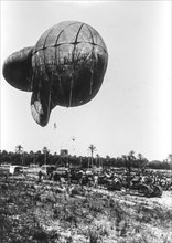 Draken ballon in tripoli, 1911/12