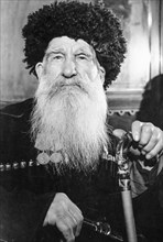Portrait of an old russian man, 1962