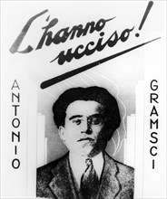 Manifesto  the death of  antonio gramsci,1937