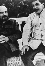 Vladimir lenin, josif stalin, 1922