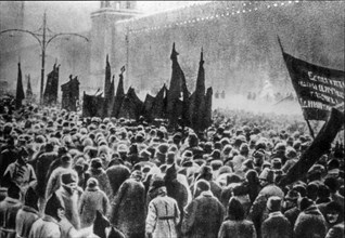 Lenin funeral, 1924