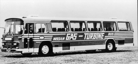 Nissan gas turbine bus