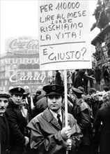 General strike, milan 70s