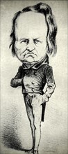 Victor hugo, caricature, 1859