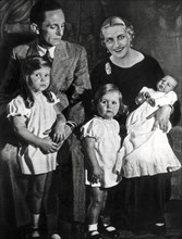 Joseph paul goebbels and family, 1934