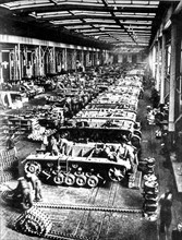 War production after the Nazi occupation, poland, 1939