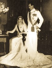 Irene of Greece and her husband Aimone of Savoy-Aosta, 1939