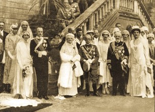 Wedding of mafalda di savoia and filippo d'assia, racconigi, 23 september 1925