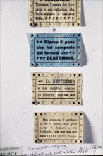 Catholic tickets against blasphemy, 1920