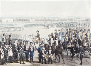 Napoleon Bonaparte at the Italian campaign