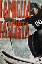 Cover of the magazine famiglia fascista