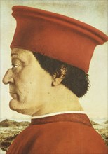 Federico II da montefeltro, piero della francesca