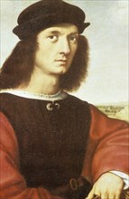Portrait of agnolo doni, raffaello sanzio, 1506