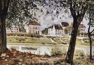 Villeneuve-la-garenne, alfred sisley, 1872