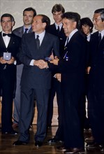 Silvio berlusconi, roberto baggio, 1995