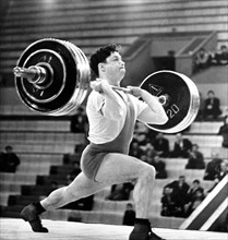 Vladimir Kaplunov, weightlifting, tbilisi, 1962