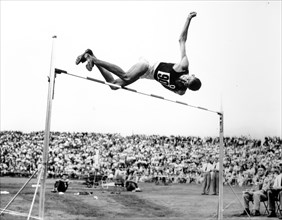 Athletics, C. M. porter, high jump, 1956