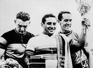 Cycling, Sante Gilardoni wins the world title in Leipzig, 1960