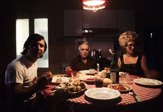 Bruno giacomelli and family, 70s