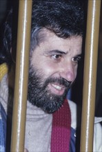 Renato curcio during a brigate rosse process