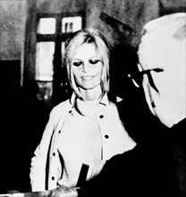 Brigitte bardot, legislative elections, saint tropez, June 1968
