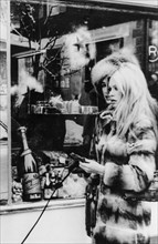 Brigitte bardot, gstaad, 1966